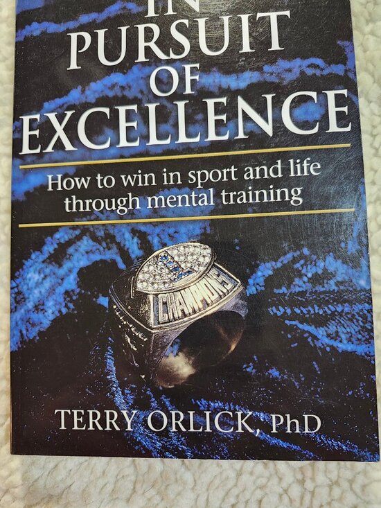 In Pursuit of Excellence Terry Orlick Third Edition Paperback Sports Psychology - Picture 3 of 12